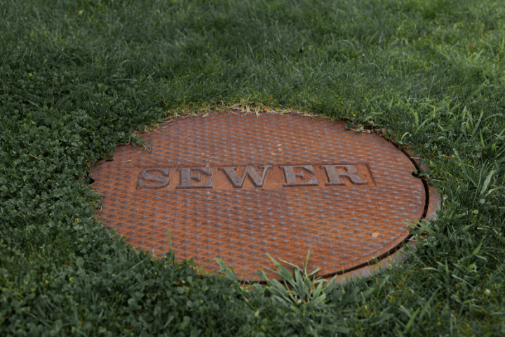 Sewer Line Warning Signs in Fayetteville, NC