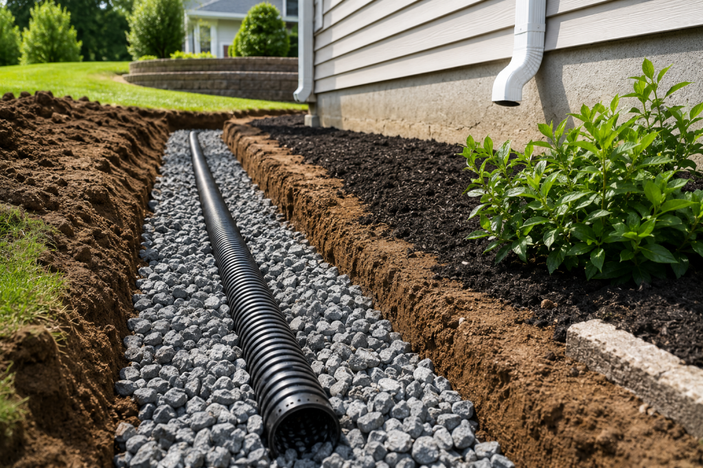 French Drain Installation Fayetteville NC Homeowners Trust